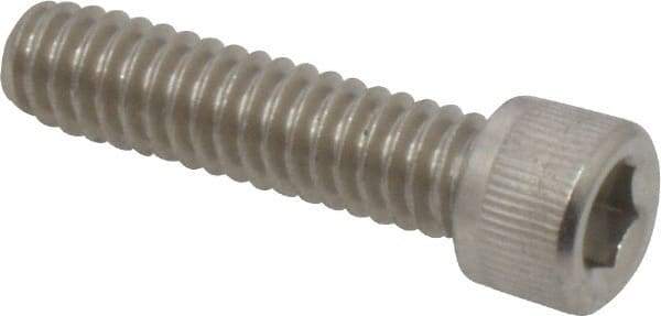 Value Collection - 1/4-20 UNC Hex Socket Drive, Socket Cap Screw - Grade 316 Stainless Steel, 1" Length Under Head - Americas Industrial Supply