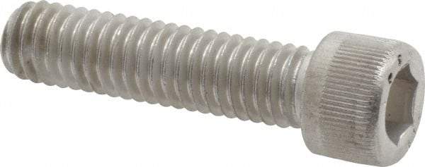 Value Collection - 3/8-16 UNC Hex Socket Drive, Socket Cap Screw - Grade 316 Stainless Steel, Fully Threaded, 1-1/2" Length Under Head - Americas Industrial Supply