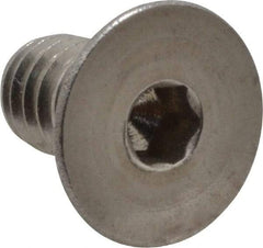Value Collection - #8-32 UNC Hex Socket Drive, 82° Flat Screw - Grade 18-8 Stainless Steel, 5/16" OAL - Americas Industrial Supply
