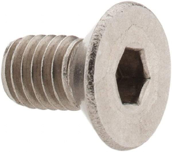 Value Collection - #10-32 UNF Hex Socket Drive, 82° Flat Screw - Grade 18-8 Stainless Steel, 3/8" OAL - Americas Industrial Supply