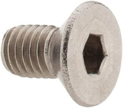Value Collection - #10-32 UNF Hex Socket Drive, 82° Flat Screw - Grade 18-8 Stainless Steel, 3/8" OAL - Americas Industrial Supply