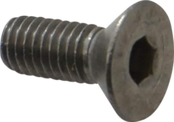 Value Collection - #10-32 UNF Hex Socket Drive, 82° Flat Screw - Grade 18-8 Stainless Steel, 1/2" OAL - Americas Industrial Supply