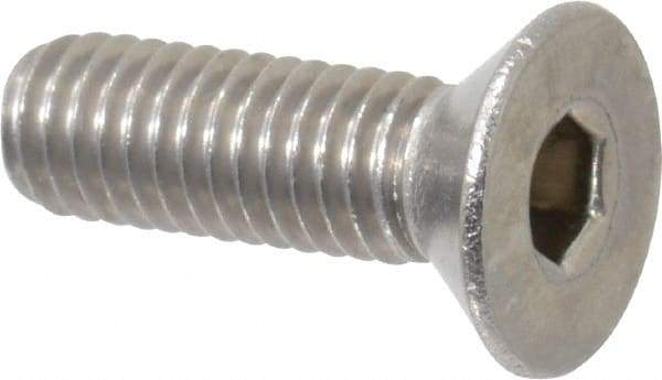 Value Collection - #10-32 UNF Hex Socket Drive, 82° Flat Screw - Grade 18-8 Stainless Steel, 5/8" OAL - Americas Industrial Supply