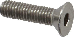 Value Collection - #10-32 UNF Hex Socket Drive, 82° Flat Screw - Grade 18-8 Stainless Steel, 3/4" OAL - Americas Industrial Supply