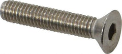 Value Collection - #10-32 UNF Hex Socket Drive, 82° Flat Screw - Grade 18-8 Stainless Steel, 1" OAL - Americas Industrial Supply