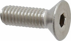 Value Collection - 5/16-18 UNC Hex Socket Drive, 82° Flat Screw - Grade 18-8 Stainless Steel, 1" OAL - Americas Industrial Supply