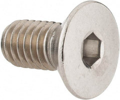Value Collection - 3/8-16 UNC Hex Socket Drive, 82° Flat Screw - Grade 18-8 Stainless Steel, 3/4" OAL - Americas Industrial Supply