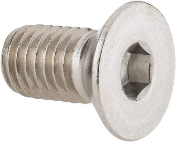 Value Collection - 1/2-13 UNC Hex Socket Drive, 82° Flat Screw - Grade 18-8 Stainless Steel, 1" OAL - Americas Industrial Supply