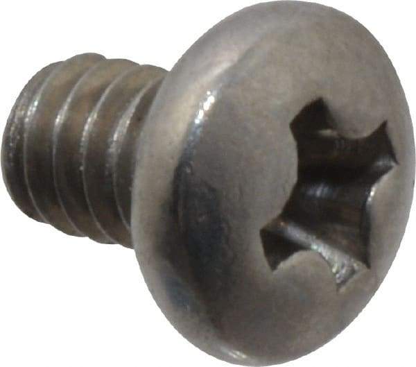 Value Collection - #2-56 UNC, 1/8" Length Under Head Phillips Drive Machine Screw - Pan Head, Grade 18-8 Stainless Steel, Uncoated, Without Washer - Americas Industrial Supply