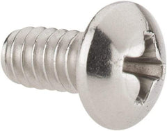 Value Collection - #10-24 UNC, 3/8" Length Under Head Phillips Drive Machine Screw - Pan Head, Grade 18-8 Stainless Steel, Uncoated, Without Washer - Americas Industrial Supply