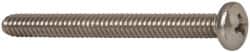 Value Collection - #10-24 UNC, 2" Length Under Head Phillips Drive Machine Screw - Pan Head, Grade 18-8 Stainless Steel, Uncoated, Without Washer - Americas Industrial Supply
