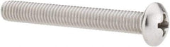 Value Collection - #10-32 UNF, 1-1/2" Length Under Head Phillips Drive Machine Screw - Pan Head, Grade 18-8 Stainless Steel, Uncoated, Without Washer - Americas Industrial Supply