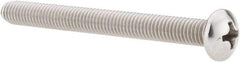 Value Collection - #10-32 UNF, 2" Length Under Head Phillips Drive Machine Screw - Pan Head, Grade 18-8 Stainless Steel, Uncoated, Without Washer - Americas Industrial Supply