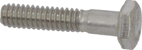 Value Collection - 1/4-20 UNC, 1-1/4" Length Under Head Hex Head Cap Screw - Grade 316 Stainless Steel, 7/16" Hex - Americas Industrial Supply