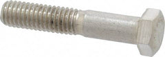 Value Collection - 3/8-16 UNC, 2" Length Under Head Hex Head Cap Screw - Grade 316 Stainless Steel, 9/16" Hex - Americas Industrial Supply