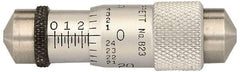 Starrett - 1-1/2 to 2 Inch Range, Mechanical Inside Caliper Micrometer - 0.001 Inch Graduation - Americas Industrial Supply