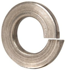 Value Collection - 1/4" Screw 0.252" ID 316 Stainless Steel Split Lock Washer - Americas Industrial Supply