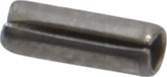 Value Collection - 1/16" Diam x 3/16" Long Slotted Spring Pin - Grade 420 Stainless Steel, Bright Finish - Americas Industrial Supply