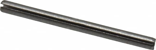 Value Collection - 1/16" Diam x 7/8" Long Slotted Spring Pin - Grade 420 Stainless Steel, Bright Finish - Americas Industrial Supply