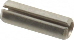 Value Collection - 3/32" Diam x 5/16" Long Slotted Spring Pin - Grade 420 Stainless Steel, Bright Finish - Americas Industrial Supply