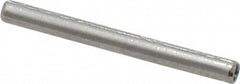 Made in USA - 3/32" Diam x 1" Long Slotted Spring Pin - Grade 420 Stainless Steel, Bright Finish - Americas Industrial Supply