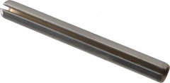 Made in USA - 5/32" Diam x 1-1/2" Long Slotted Spring Pin - Grade 420 Stainless Steel - Americas Industrial Supply