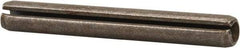 Made in USA - 3/16" Diam x 1-1/2" Long Slotted Spring Pin - Grade 420 Stainless Steel, Bright Finish - Americas Industrial Supply