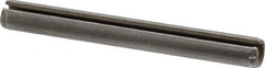 Made in USA - 7/32" Diam x 2" Long Slotted Spring Pin - Grade 420 Stainless Steel, Bright Finish - Americas Industrial Supply