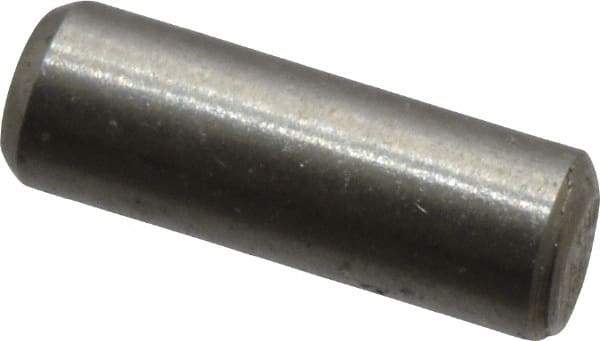 Value Collection - 1/16" Diam x 3/16" Pin Length 18-8 Stainless Steel Standard Dowel Pin - Bright Finish - Americas Industrial Supply