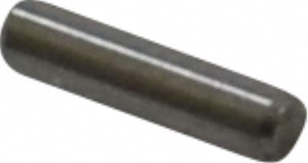 Value Collection - 1/16" Diam x 1/4" Pin Length 18-8 Stainless Steel Standard Dowel Pin - Bright Finish - Americas Industrial Supply