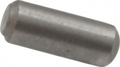 Value Collection - 3/32" Diam x 1/4" Pin Length 18-8 Stainless Steel Standard Dowel Pin - Bright Finish - Americas Industrial Supply