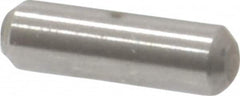 Value Collection - 3/32" Diam x 5/16" Pin Length 18-8 Stainless Steel Standard Dowel Pin - Bright Finish - Americas Industrial Supply