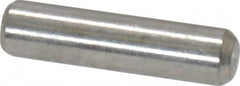 Value Collection - 1/8" Diam x 1/2" Pin Length 18-8 Stainless Steel Standard Dowel Pin - Bright Finish - Americas Industrial Supply