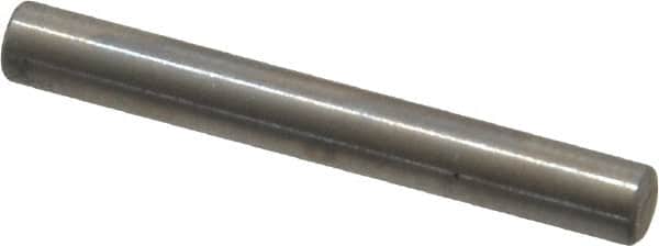 Value Collection - 1/8" Diam x 1" Pin Length 18-8 Stainless Steel Standard Dowel Pin - Bright Finish - Americas Industrial Supply