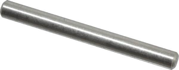 Value Collection - 1/8" Diam x 1-1/4" Pin Length 18-8 Stainless Steel Standard Dowel Pin - Bright Finish - Americas Industrial Supply