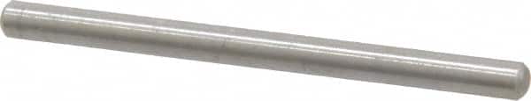Value Collection - 1/8" Diam x 1-3/4" Pin Length 18-8 Stainless Steel Standard Dowel Pin - Bright Finish - Americas Industrial Supply
