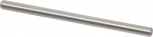 Value Collection - 1/8" Diam x 2" Pin Length 18-8 Stainless Steel Standard Dowel Pin - Bright Finish - Americas Industrial Supply