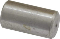 Value Collection - 1/2" Diam x 1" Pin Length 18-8 Stainless Steel Standard Dowel Pin - Bright Finish - Americas Industrial Supply