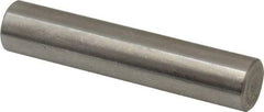 Value Collection - 1/2" Diam x 2-1/2" Pin Length 18-8 Stainless Steel Standard Dowel Pin - Bright Finish - Americas Industrial Supply