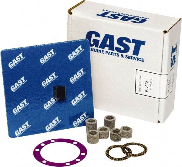 Gast - 13 Piece Air Compressor Repair Kit - For Use with Gast Model #0211-103A-G8CX and #0211-103A-G230CX - Americas Industrial Supply