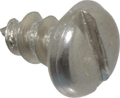 Value Collection - #10 Pan Head Slotted Sheet Metal Screw - Stainless Steel, 3/8" Length Under Head, Grade 18-8 - Americas Industrial Supply