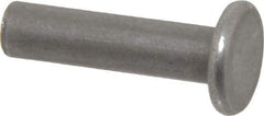 RivetKing - 3/16" Body Diam, Countersunk Uncoated Steel Solid Rivet - 3/4" Length Under Head, 90° Countersunk Head Angle - Americas Industrial Supply