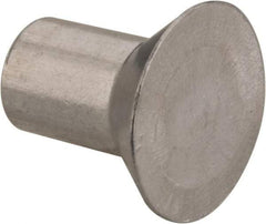 RivetKing - 3/16" Body Diam, Countersunk Aluminum Solid Rivet - 5/16" Length Under Head, Grade 1100F, 78° Countersunk Head Angle - Americas Industrial Supply