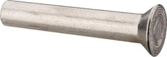 RivetKing - 1/4" Body Diam, Countersunk Uncoated Aluminum Solid Rivet - 1-1/2" Length Under Head, Grade 1100F, 78° Countersunk Head Angle - Americas Industrial Supply