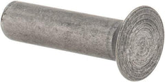 RivetKing - 3/16" Body Diam, Countersunk Steel Solid Rivet - 3/4" Length Under Head, 90° Countersunk Head Angle - Americas Industrial Supply