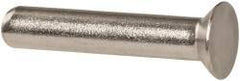 RivetKing - 3/16" Body Diam, Countersunk Stainless Steel Solid Rivet - 1" Length Under Head, Grade 18-8, 90° Countersunk Head Angle - Americas Industrial Supply