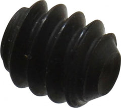 Holo-Krome - #4-40 UNC, 1/8" OAL, Cup Point Set Screw - Grade 8 Alloy Steel, 0.05" Key - Americas Industrial Supply