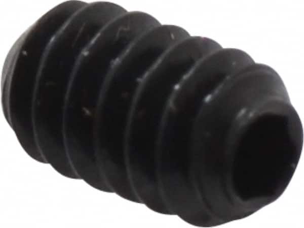 Holo-Krome - #4-40 UNC, 3/16" OAL, Cup Point Set Screw - Grade 8 Alloy Steel, 0.05" Key - Americas Industrial Supply
