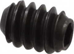 Holo-Krome - #6-32 UNC, 3/16" OAL, Cup Point Set Screw - Grade 8 Alloy Steel, 1/16" Key - Americas Industrial Supply