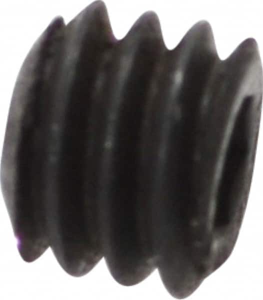 Holo-Krome - #8-32 UNC, 1/8" OAL, Cup Point Set Screw - Grade 8 Alloy Steel, 5/64" Key - Americas Industrial Supply